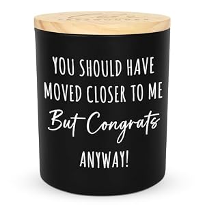 TEEZWONDER House Warming Gifts New Home, Vanilla Lavender Candle 10 oz