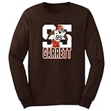 Long Sleeve Myles Garrett Sack 95 Cleveland Shirt T-Shirt Adult Large Brown