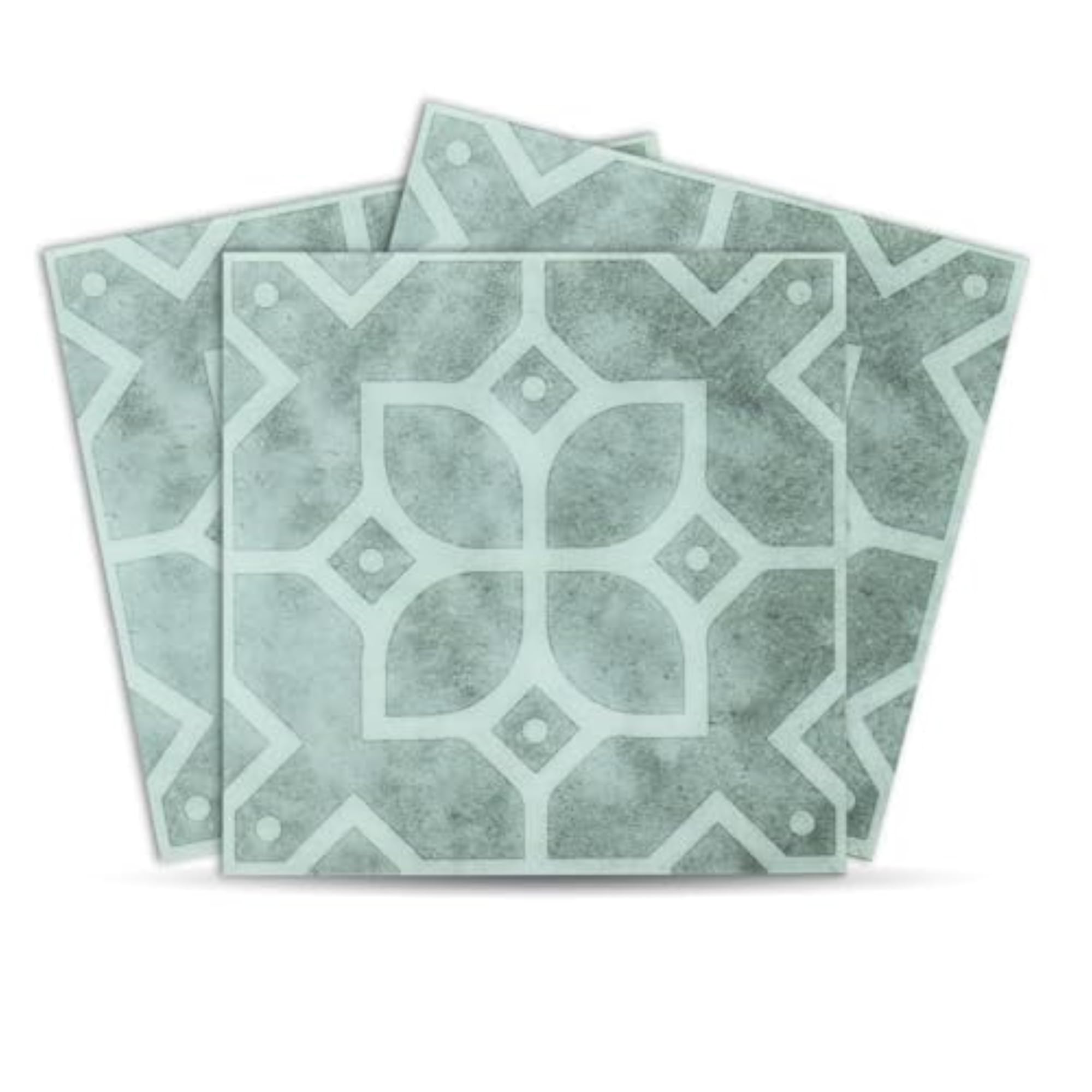 Removable Polyurethane Tile Stickers, Peel & Stick, Anti-Slip