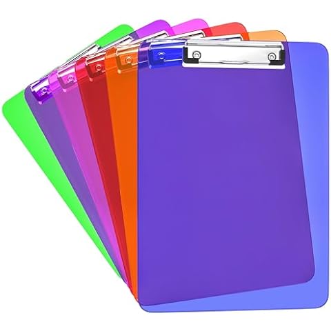 Kiggos Plastic Clipboards 6-Pack Cover
