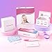 Easy@Home Ovulation & Pregnancy Test Kit: 50 Ovulation Test Strips + 3 Pregnancy Tests + 2 Collapsible Pee Cups - Accurate LH Surge Tracking & Early hCG Detection & Hygienic Home Use Urine Cup for TTC