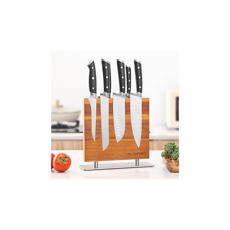 Magnetic Knife Strips without Knives -Kitchen Multifunctional Storage Knife Holder -Magnetic Knife Holder - Magnetic Knife Stand-Cutlery Large Organizer