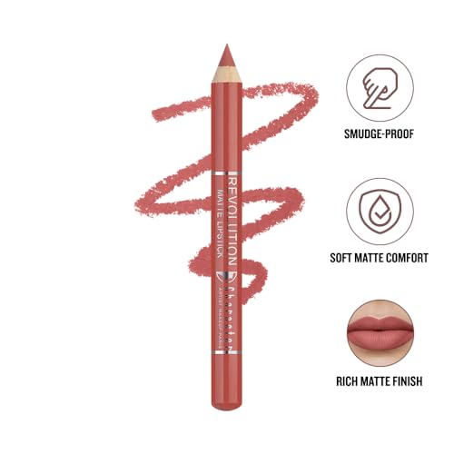 Image of Character Revolution Matte Lipstick - Long-Wear, Fade-Proof Formula | Smooth Glide for Bold, Defined Lips | All-Day Comfort & Intense Color Payoff | Matte Finish, Multiple Shades Available