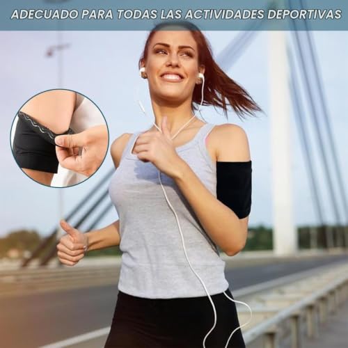 Miniatura 3 de 2 Piezas Brazalete Con Sensor, Brazalete Para Diabetes Para Sistemas De Monitoreo De Cápsulas De Insulina, Funda Para Insulina Negro M