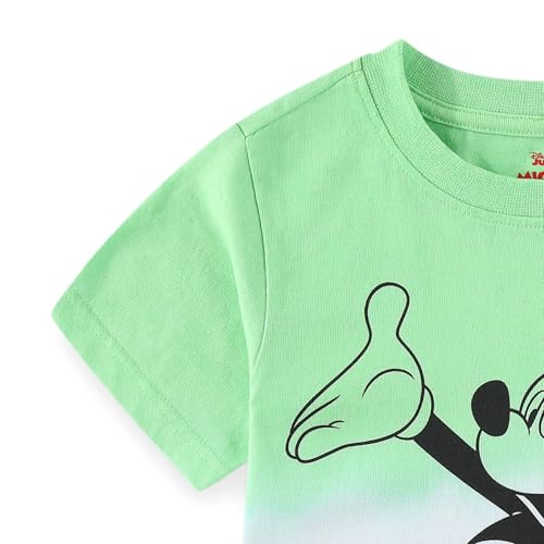 Image of Disney Mickey Mouse Boys Short Sleeve T-Shirt for Infants Toddlers and Little Kids
