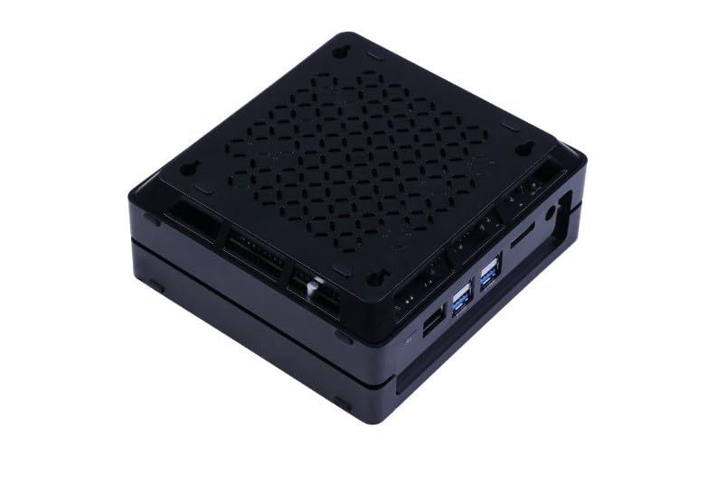 Image of Seeed Studio reComputer J4012-Edge AI Device with Jetson Orin NX 16GB Module, 4xUSB 3.2, M.2 Key E & Key M Slot, Aluminum case, Pre-Installed Jetpack System with NVIDIA Jetpack on 128GB NVMe SSD