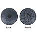 Mini Steel Tongue Drum, Horse 3 Inch 6 Tones Tank Drum C Key Percussion Steel Drum Kit with Drum Mallets Note Stickers(3 Inch 6 Tones)