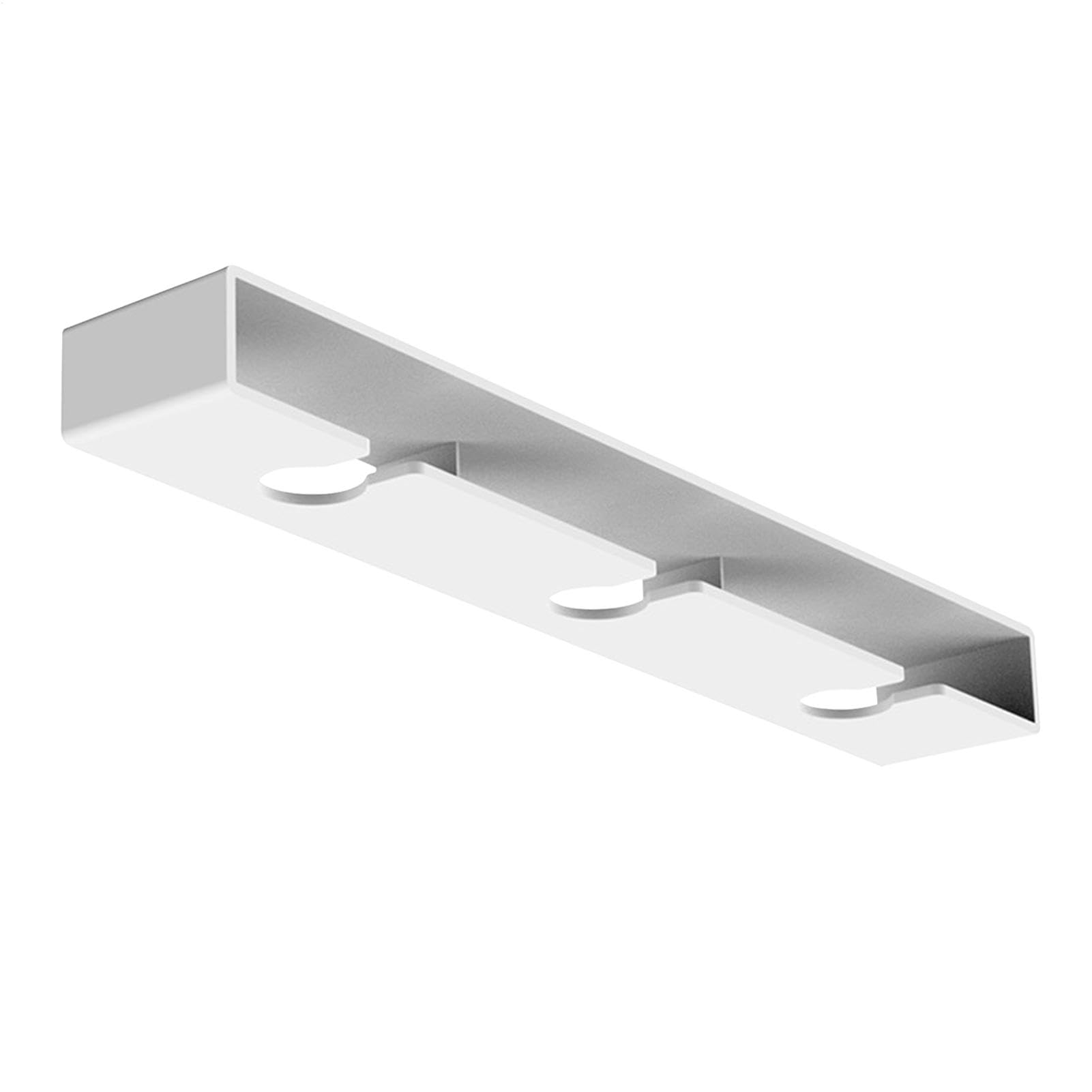 Soporte para copa de vino, soporte de metal duradero, soporte seguro para colgar vasos, solución de almacenamiento de almacenamiento para ahorrar espacio, organizador de montaje en pared fácil de