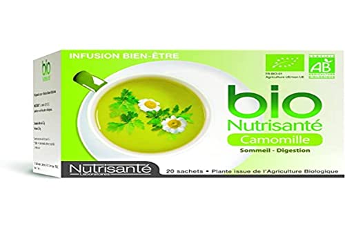 Nutrisante Infusion Camomille The Vert 20 Sachets BIO - 24g Cover