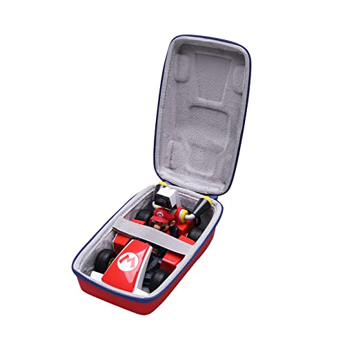 XANAD Tasche für Nintendo Switch Zubehör, kompatibel für Mario Kart Live: Home Circuit - Mario Rot Cover