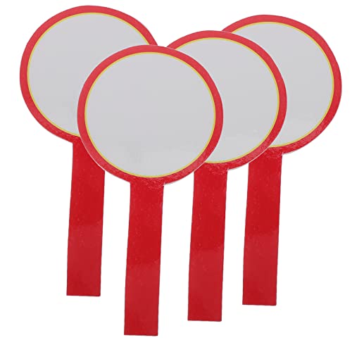 Angoily 4pcs Handheld Outdoor Scoreboard Voting Board Foam Board Blanks for DIY