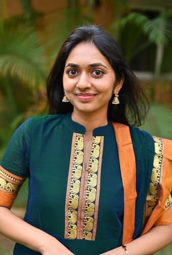 Image of GoSriKi Women's Rayon Viscose Solid Anarkali Kurta with Dupatta