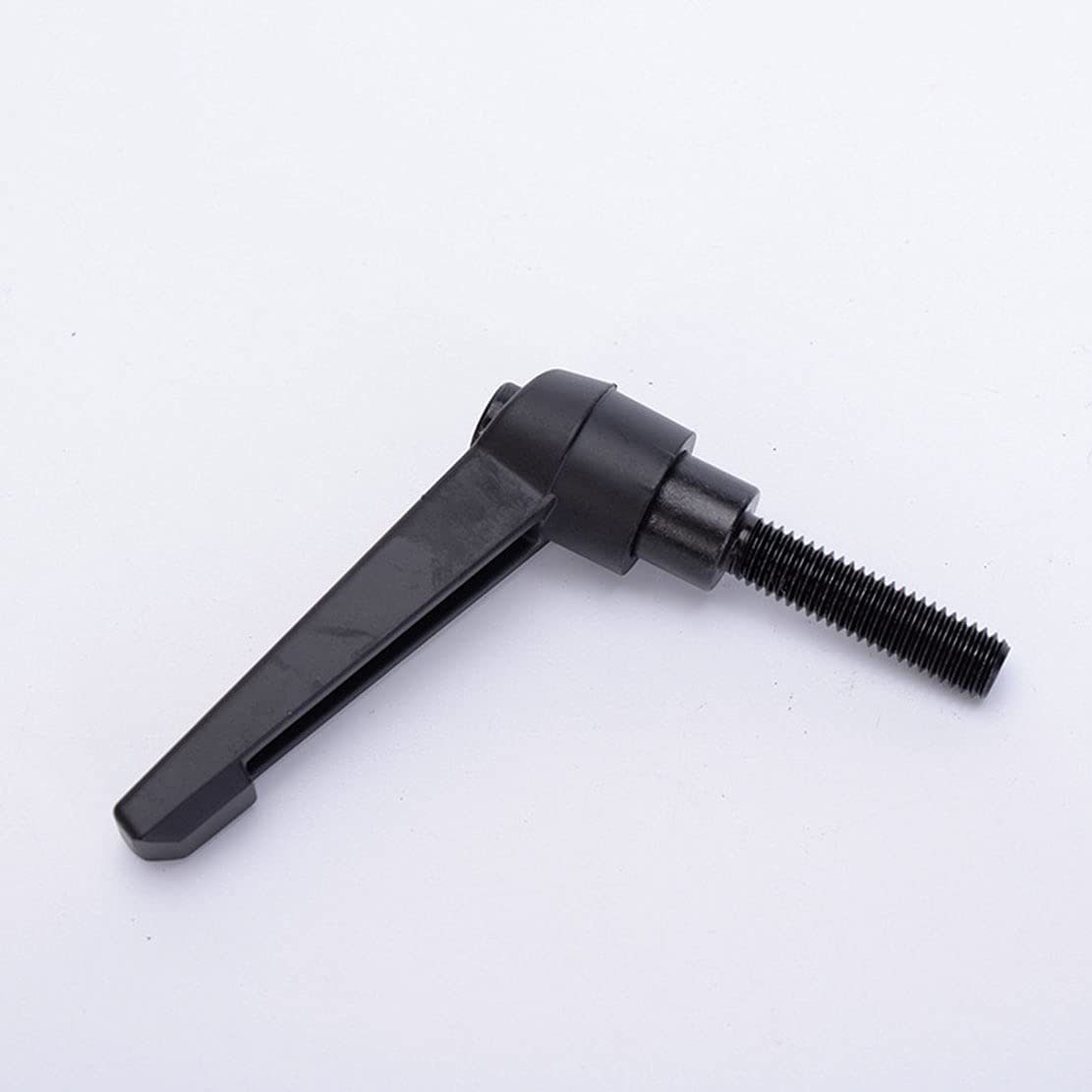 4 leve di serraggio M6 in acciaio inox, filettatura esterna regolabile, impugnatura per macchina, leva di serraggio con filettatura esterna (50 mm)