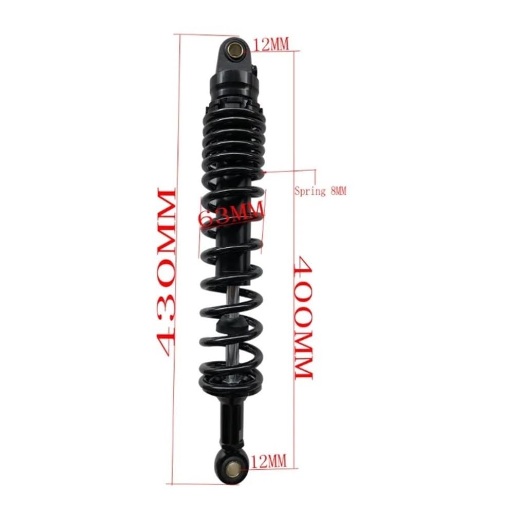 pneumatico shock Ammortizzatori Per Moto Da 8 Mm A Molla 400