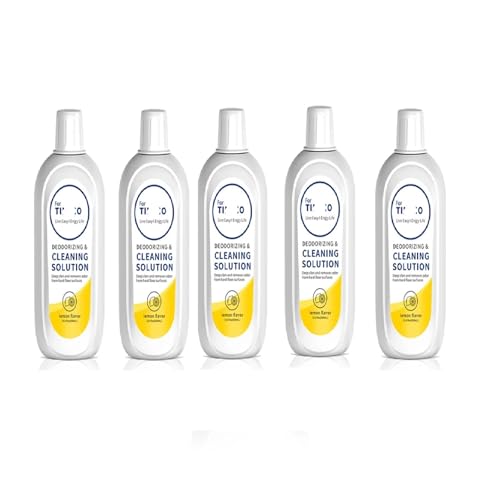 掃除機床洗浄液レモン風味 500ml、Tineco FLOOR ONE S5/S3/IFLOOR3/IFLOOR2/IFLOOR シリーズに対応(5pcs)