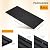 Wood Slat Acoustic Wall Panels, Self Adhesive Sound Absorbing Panels for Interior Wall Decor, 4 Pack 47.2"x23.6" 3D Fluted Wood Panels NRC 0.95 Easy Install for Studio Living Room Bedroom (Black)