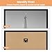 upsimples 11x17 Picture Frame Black 3 Pack, Scratch-Proof 11 x 17 Poster Frames for Photo Gallery - Slide-In Strips, Horizontal or Vertical Wall Mounting