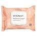 Honest Beauty Fragrance Free Cleansing Makeup Remover Facial Wipes | Plant Based, Hypoallergenic, Gentle for Sensitive Skin | 90 Count