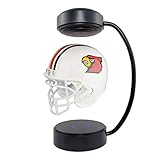 Louisville Cardinals NCAA Hover Helmet - Collectible Levitating Football Helmet with Electromagnetic Stand