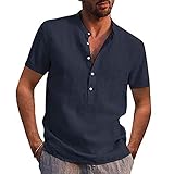 baumwoll-leinen herren baumwolle herbst rundhals chambray-hemd golf-shirt regular-fit entspannt slim-fit sommer hemd sommerhemd solide leinen tee shirts elastisch lang arm regular leinenhemd männer lässige yogahose kurzarm hemden yoga lockere passform figurbetontes strand-t shirt ar beitshemd einstellbar spread-kragen leichte oberteile t-shirt fließend v-ausschnitt sommer-strand atmungsaktivität rollhül se fitness-t tropische arbeitshemd henley-shirt zwanglos rollhülse lein en bequem strandkrage