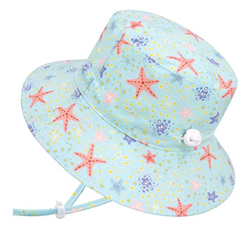 Image of Sarfel Baby Sun Hat Toddler Summer Hats UPF 50+ Baby Bucket Hat Kids Beach Hats for Baby Boys