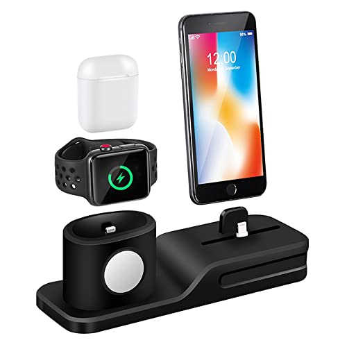 Amazon.co.jp: Apple Watch/AirPods/iPhone 対応 充電 スタンド 