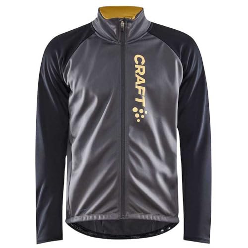 Craft Chaqueta Core Bike Subz para hombre, color granito, talla XXL