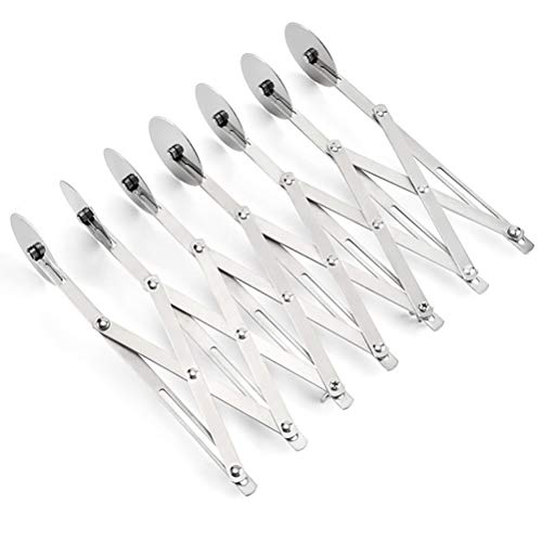 Ideal cortador de massa de biscoito de aço inoxidável para pizza, brownies de bolo, cortador de mass