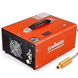 PCP Air Compressor 4500Psi/30Mpa, 350W Oil-Free Fast Fill Pump with Auto Shut-Off, Dual Power 12V DC...