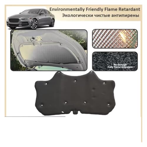 Tapis isolant pour capot Jaguar XE X760 isolation moteur - 3