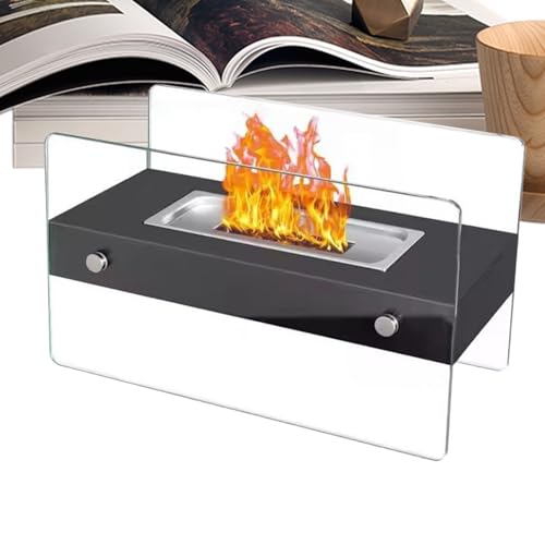 Krujecnt Da Tavolo Per Interni | a Bioetanolo - Braciere Per Patio,Paravento In Adatto Per Per Esterno Patio Interno Campeggio Terrazza Balcone Giardino E Casa