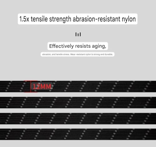 Image of Universal Fix Reflective Helmet Rope | Pack of 1 | Elastic Luggage Net for Motorcycle, Bike, Scooter | Strong Cargo Straps for Helmet & Luggage Storage (Reflective)