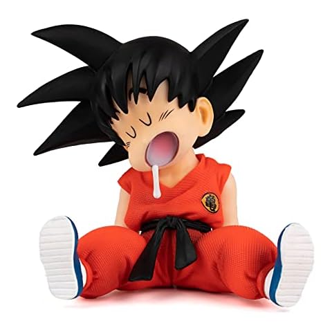 KELAKE GK DBZ Actions Figures GK Son Goku Figure Statue Figurine Super Saiyan Collection Birthday Gifts PVC 3.5 Inch Cover
