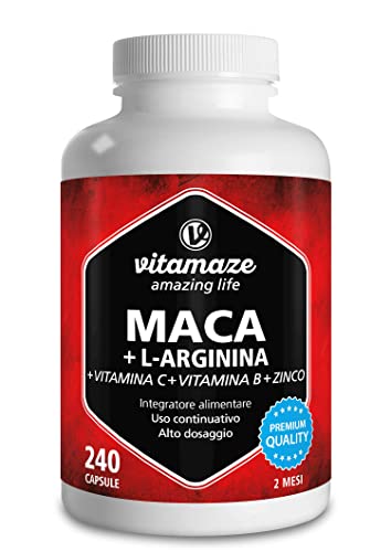 Vitamaze - Amazing Life Maca + L-Arginin 240 cpr