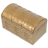 Solution de rangement polyvalente : ce coffre au trésor est idéal pour ranger accessoires de jeux, pièces de monnaie en plastique et bijoux, offrant une solution de rangement polyvalente pour petits objets et jouets