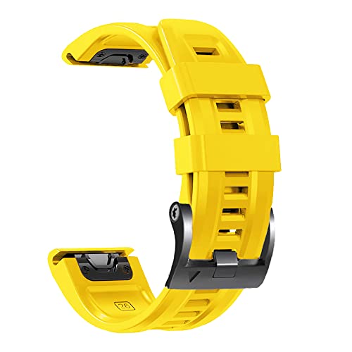 Correa Garmin Fenix 7X silicona 26 mm para entrenamientos de montaña y natación 6