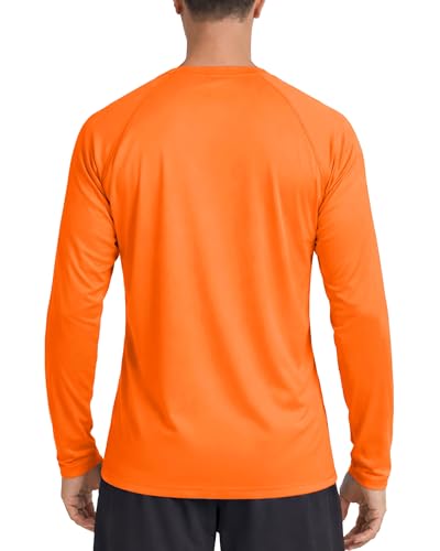 Image of Boladeci Men's UPF 50+ Sun Protection UV SPF Shirts Long Sleeve Lightweight Quick Dry Swim T-Shirts Rash Guard