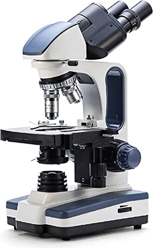 Image of Swift SW350B 40X-2500X Boiling Pot Head, Research Quality Trinocular Compound Lab Microscope with 10X and 25X Wide Field Eyepieces