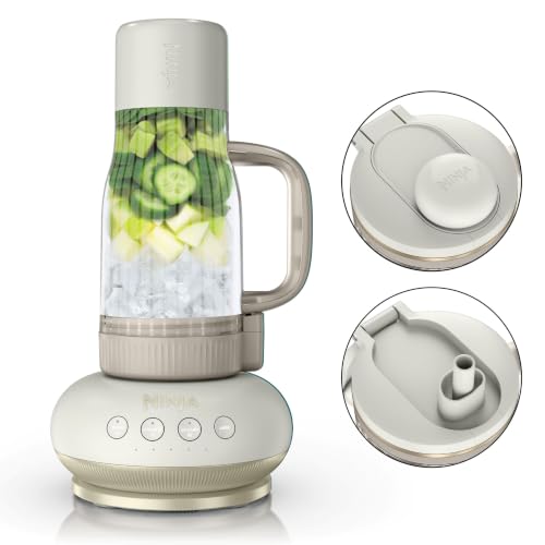 Ninja BlendBOSS Personal Blender, Amazon Exclusive Bone & Champagne - image 1