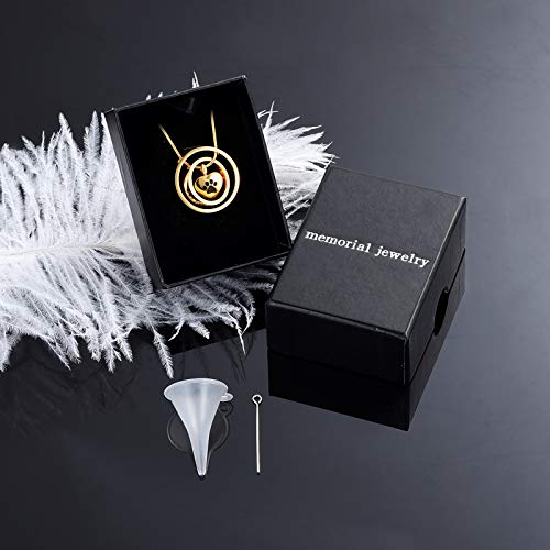 Memorial Jewelry Forever In My Heart,No Longer By My Side Cremation Pet Urn Necklace Screw Opens And Lock Ashes Pendant Jewelry For Dog Cat #TOP6