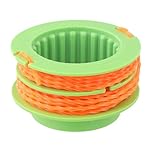 Getdoublerich Pre-Wound Trimmer Spool 2.4mm 5m Twisted Nylon Line, Wrap Bump Head Replacement Compatible with for ego ST1500E BC1500E ST1500-S