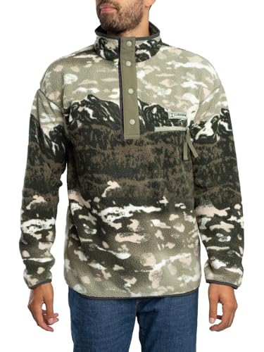 Columbia Men's Helvetia Ii Printed Half Snap Fleece