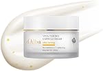 D'alba Piedmont Vita Toning Crème de la capsule, Peau de verre avec Capsules d'huile de Vita-Cera, Hydratant du visage profond (55g)