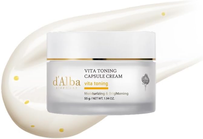 d'alba Piedmont Creme facial hidratante Vita Toning Capsule Cream, 55 g