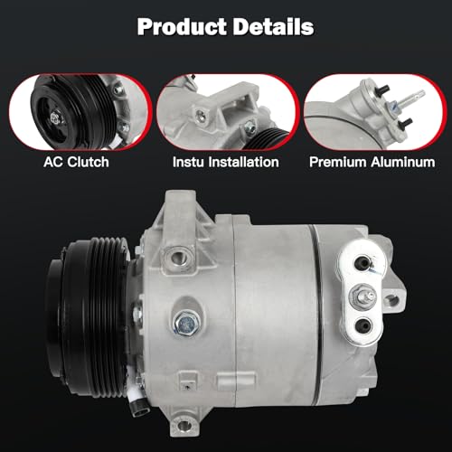 Image of cciyu Air Conditioning Compressor for Chevrolet HHR Cobalt Cavalier Malibu
