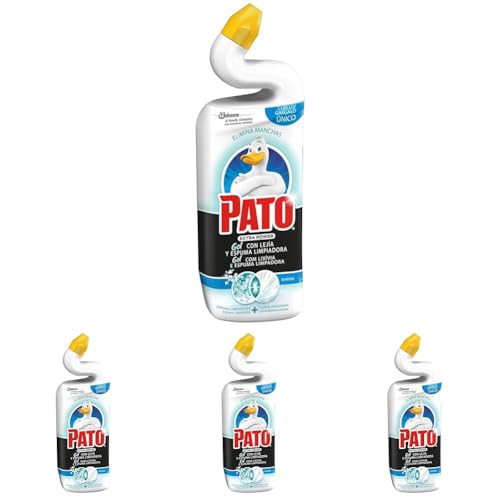 PATO - WC Power Fragancia, 750 ml (Paquete de 4)