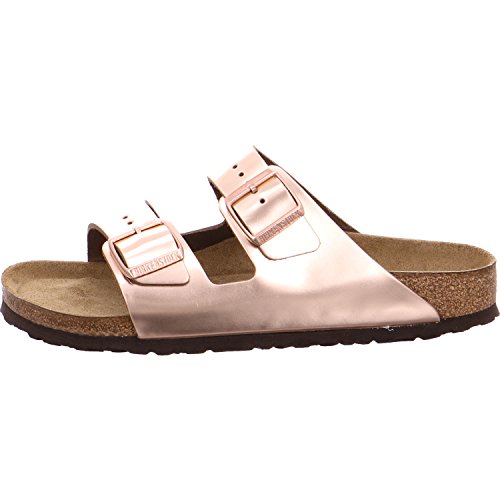 Image of Birkenstock Womens Arizona Open Toe Casual Slide Sandals