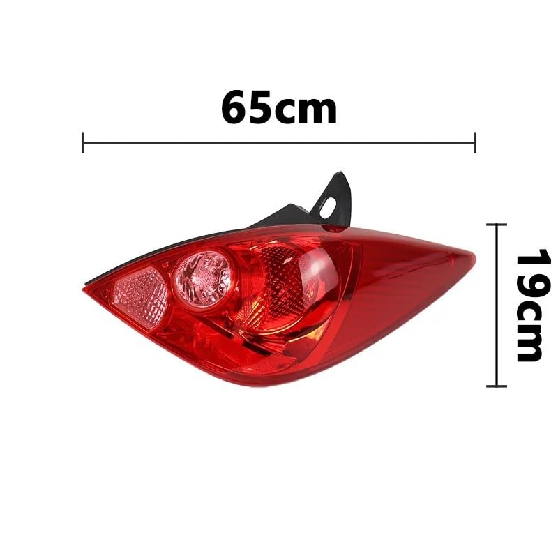 Feu stop arrière Tiida Hatchback 2005-2007 boîtier de lampe haute finition - 6