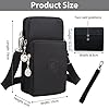 Pochette Telephone Portable Femme Sac Bandoulière Portefeuille Avec Prise Casque Sacoche Bandoulière Réglable Détachable Running Armbag #1