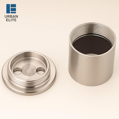 Image of Urban Elite Heavy Curtain Bracket | Wall to Wall Bracket for 1inch Stainless Steel Curtain Rod and Wardrobe Rod Suitable for 25mm Curtain Pipe(Steel, White, Silver)- 4pcs